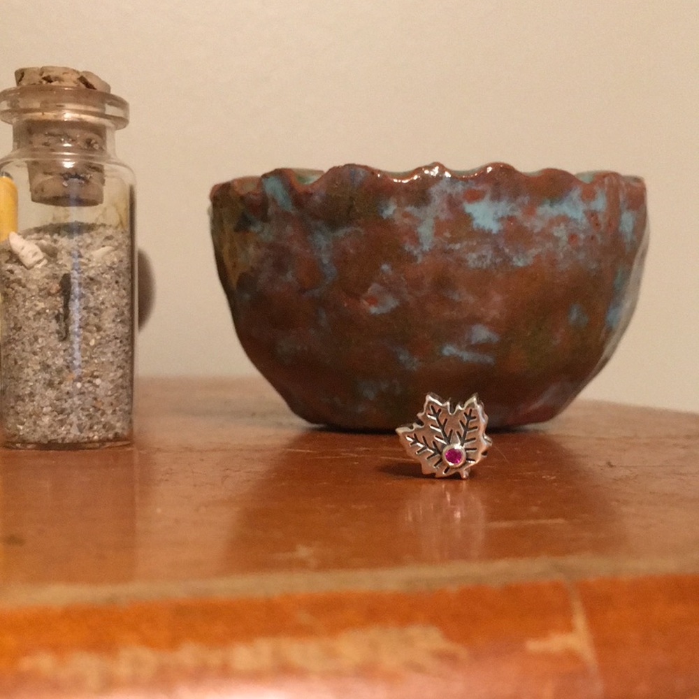 Maple Leaf Pandora Charm